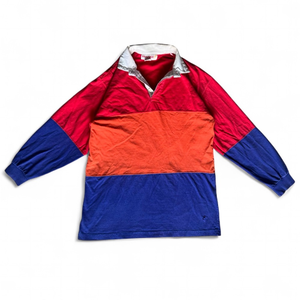 Vintage Energie Colorblock Polo Shirt